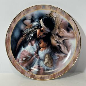 Vintage Bradford Exchange “Gentle Embrace” by Lee Bogle Decorative Plate 1996